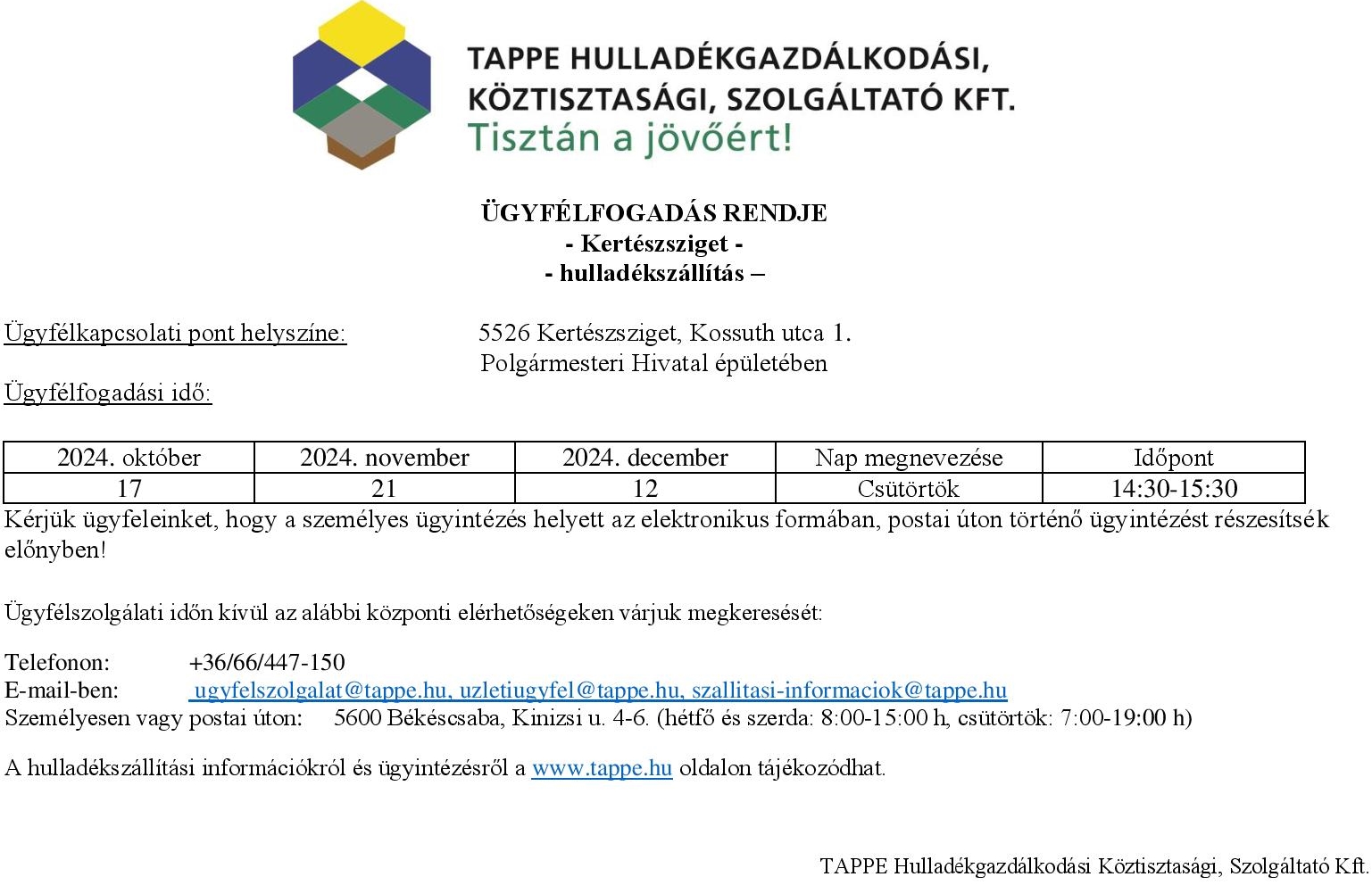 Kertészsziget 2024. IV. negyedév ügyfél.fog.rendje page 001